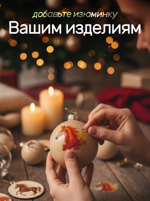 Наклейки на свечи водные огненная лошадь 2026 из каталога Наклейки декупажные для декора свечей, яиц, изделий из гипса, в интернет-магазине BPW.style